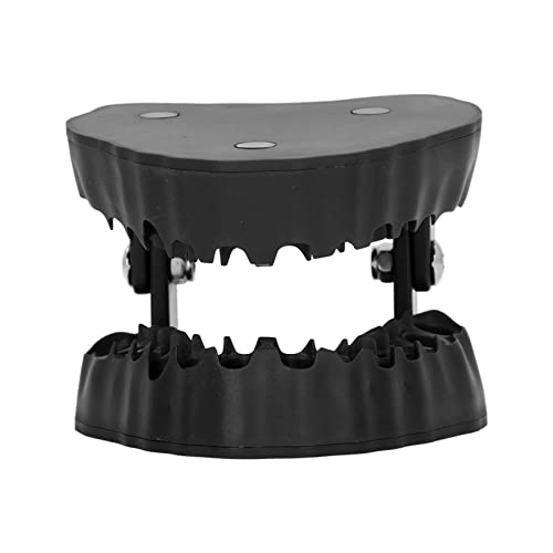 Magnet Denture Drill Bit Holder,Portable 28 Drill Bits Denture Bit Holder Desk Gadget Decor Tool (Black) - color: Black