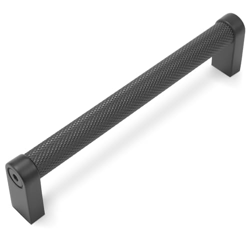 10 Pack 6-1/4 inch Matte Black Kitchen Cabinet Handles Cabinet Pulls Black Drawer Pulls Kitchen Cabinet Hardware Handles Dresser Handles - color: Matte Black, size: 6-1/4" Hole Center（160mm）