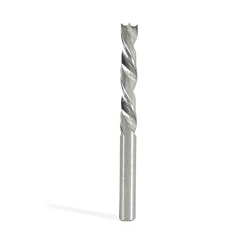 Amana Tool - 463045 Solid Carbide Drill Bit L/H 4.5mm Dia x 55mm Long x 4.5mm Shank - size: 4.5mm Dia x 55mm Long x 4.5mm Shank