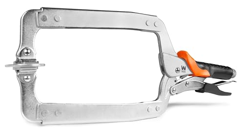 WEN 8-Inch Face Clamp for Woodworking and Pocket Hole Joinery (CL862F) - size: 8-Inch