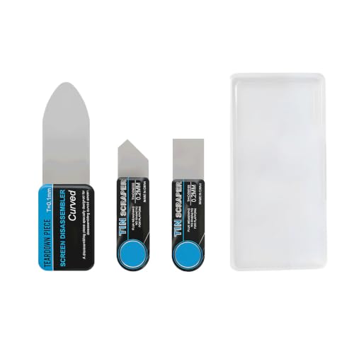 Metal Spudger Pry Tool Kit for Phone, Tablet & Laptop Repair - color: 3 Pcs
