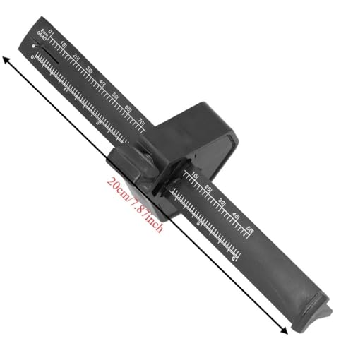 Parallel Marking Gauge, 0-150mm Scriber Tool, Comfort Grip Precision Measuring Tool for Woodworking Metal