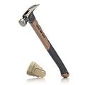 Spec Ops Tools 20 oz Fiberglass Hammer, 16 Inch, Soft Mallet Cap, Shock-Absorbing Grip, 3% Donated to Veterans - size: 20 Oz