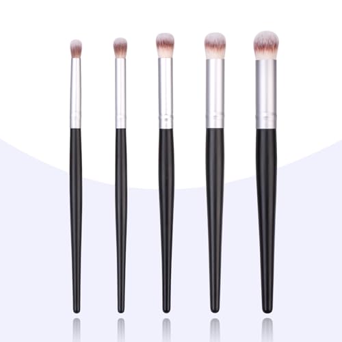 Drybrush Set - Premium Art Paintbrush Set for Miniatures,6 Different Sizes - style: 6P Black