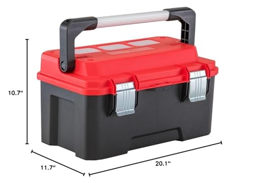 CRAFTSMAN Tool Box, Tool Storage, Lockable, Red/Black, 20 Inch (CMST20320L) - style: 20in Tool Box