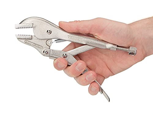 TEKTON 7 Inch Straight Jaw Locking Pliers | PLK00007 - size: 7 Inch (Individual)