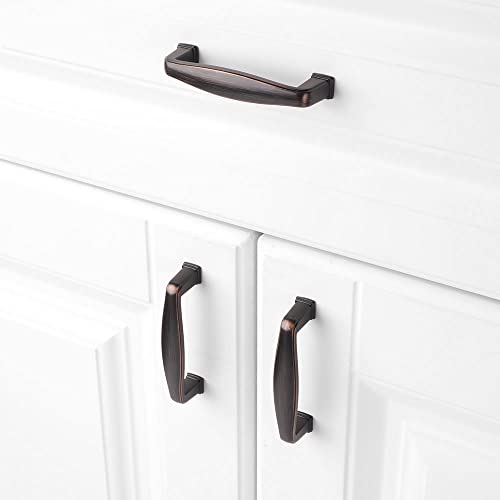 KOOFIZO 5 Pack 3 in Oil Rubbed Bronze Cabinet Pulls, Drawer Handles 1817 - color: Oil Rubbed Bronze, size: 3" CC - 5Pcs