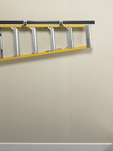 Rubbermaid FastTrack Ladder Hook Garage Wall/Ladder Hanger Wall Mount and Heavy Duty Organization for Home/Garage/Wall/Shed - style: Ladder Hook