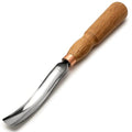 BeaverCraft Wood Carving Gouge 7L/22 Spoon Carving Tools, Chisels - Bowl Gouge, Wood Curved Chisel - Whittling Spoon Knife