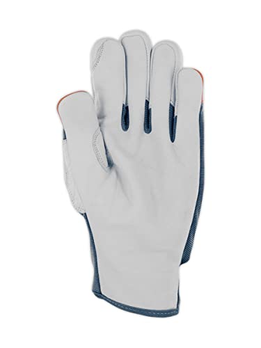 MAGID T-REX Windstorm ANSI A4 TRX744 Impact Glove, 36 Pairs, 8/Medium, Hi-Vis Safety Orange & Grey - size: 8/M, style: 36 Pairs