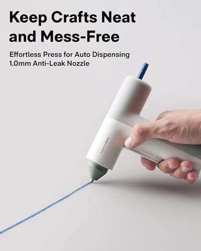 HOTO Easyflow Hot Glue Gun, Auto Dispensing Glue Gun (40 Glue Sticks) - style: Easyflow hot glue gun