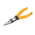 GEARWRENCH 6 Inch Dipped Handle Long Nose Plier - 82176-06 - size: 6", style: Long Nose