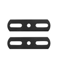2PCS Metal Steel Repair Fixing Bracket Connector Heavy Duty Mending Plate Flat Straight Auxiliary Assembly Parts