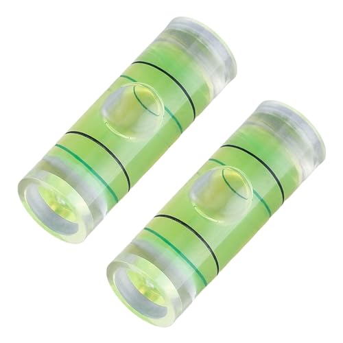 8mm x 23mm / 0.3" × 0.9" Bubble Level Vials, PMMA Frame, 10Pcs