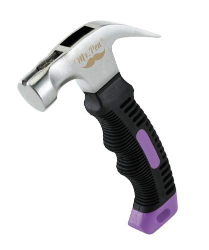 Mr. Pen- Claw Hammer, 8oz, Purple, Magnetic - color: Purple