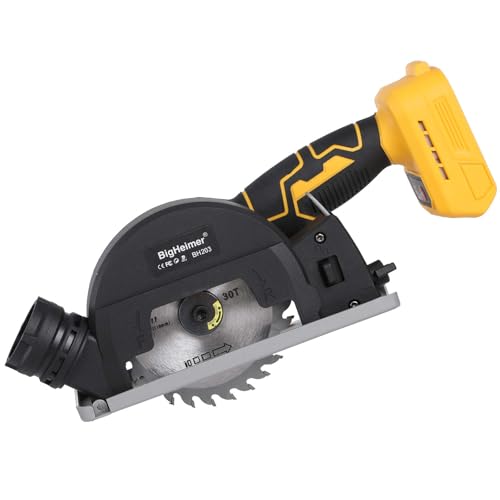 Brushless Mini Circular Saw for DEWALT 20V Battery, 2-in-1 Cutter & Grinder