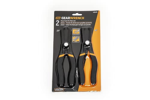 GEARWRENCH 2 Pc. 30° & 80° Push Pin Plier Set - 41840D