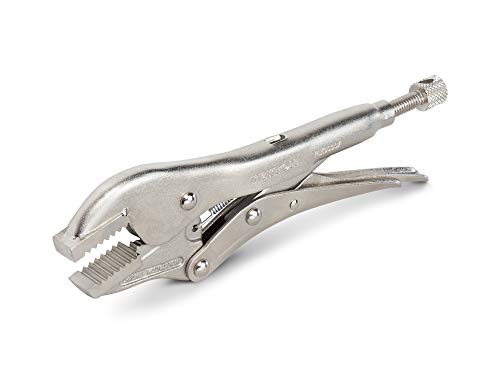 TEKTON 7 Inch Straight Jaw Locking Pliers | PLK00007 - size: 7 Inch (Individual)