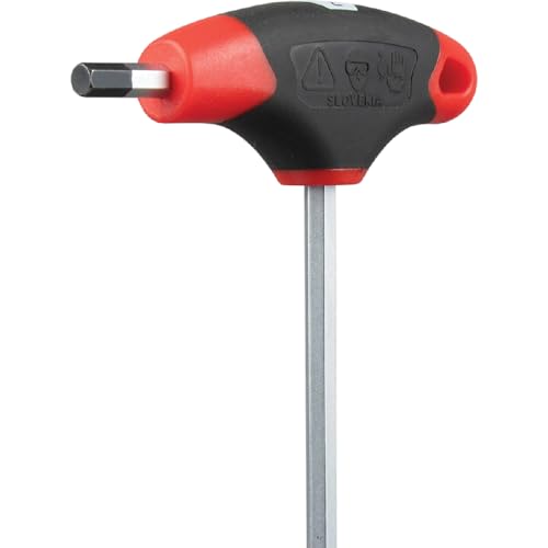 Klein Tools JTH910E T-Handle Hex Key Set, SAE Inch Sizes Allen Wrench Set with 9-Inch Blades, Stand Included, 10-Piece