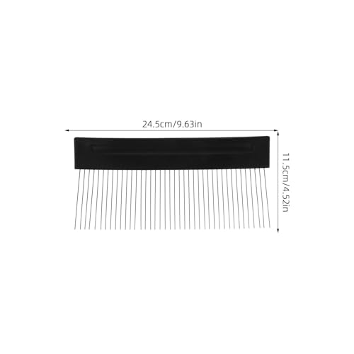 DOITOOL Graining Painting Tool - Textured Paint Scraper - Plaster Scarifier for DIY Wall Art Room Decoration and Floors - Stainless Steel Comb for Texture and