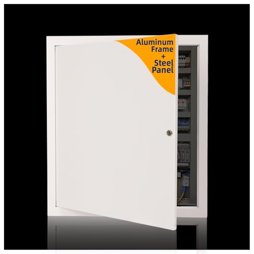 16x20 Access Panel for Drywall,Metal Drywall Access Panel for Plumbing | Wall Access Panel for 16x20 Hole,Access Door for Attic Basement Bath,Thicken 1mm Steel&Aluminum Frame,Outer Size 17.5"x21.5" - size: 16"Wx20"H