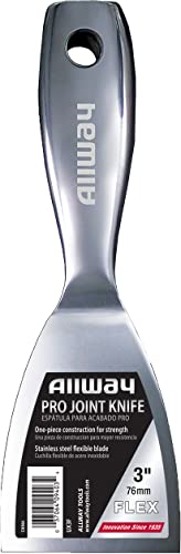 ALLWAY UX3F Premium One-Piece Flex Stainless Steel Joint Knife, 3" - size: 3"