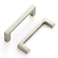 Ravinte Brushed Nickel Kitchen Cabinet Solid Handles,3-1/2 Inch,5 Pack - color: Brushed Nickel, size: 3-1/2 Inches Hole Center