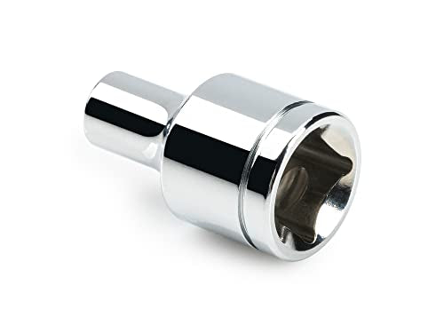 TEKTON 1/2 Inch Drive x 1/4 Inch Magnetic Hex Bit Holder Socket | SHA25402 - size: 1/2 Inch