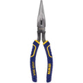 IRWIN VISE-GRIP Long Nose Pliers with Wire Cutter, 8-Inch (2078218)