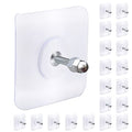 AIERSA Picture Hanging Hooks, 20 Pack Heavy Duty Adhesive Hooks - color: 20 packs