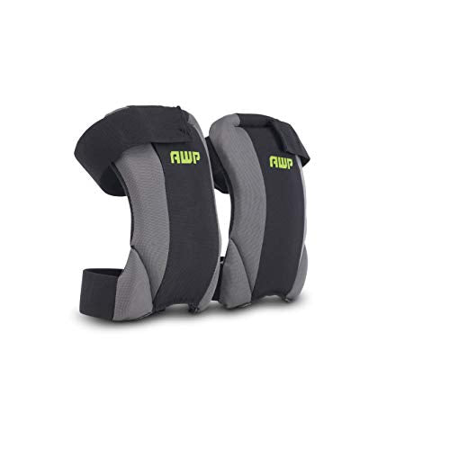 AWP Work Knee Pads, One Size, 1 Pair, Low-Profile Fabric Cap - size: 1 Pair, style: Low-Profile Fabric Cap Work Knee Pads