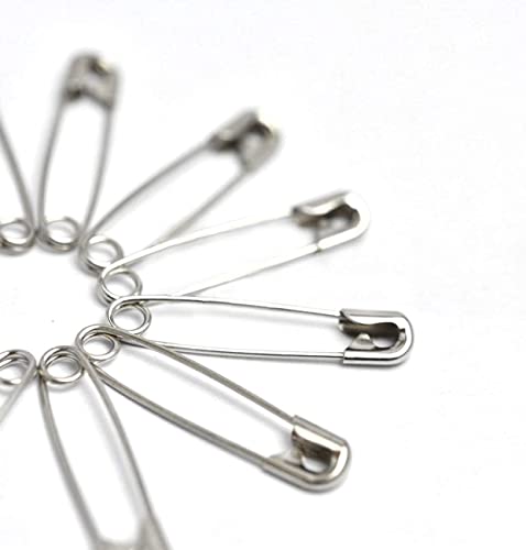 1000 Pack 1.5Inch/38mm Safety Pins - Small Safety Pins with a Convenient Box for Clothes & Home Office - color: 38mm-1000pcs