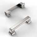 Amerdeco 10 Pack Brushed Satin Nickel Cabinet Pulls 3" - color: Brushed Satin Nickel, size: 3" hole center, style: 10 Pack