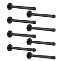 Metal Pipe Shelf Brackets for 12 Inches Board, Heavy Duty Wall Mounted Metal Shelving Brackets for DIY Floating Shelves (8 Pack) - size: 12 Inch 8 Pack