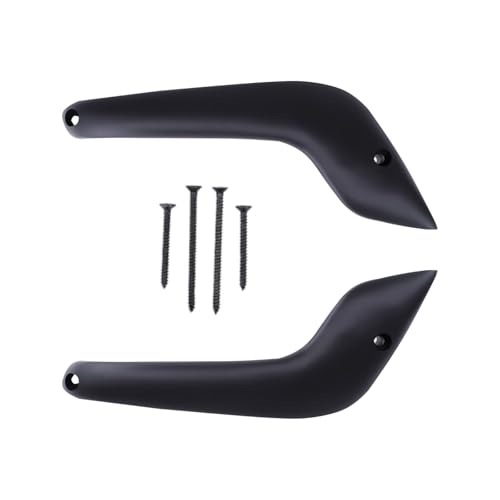 MOTOKU Pair Black Interior Door Pull Handle for Ford Fiesta 2011-2020