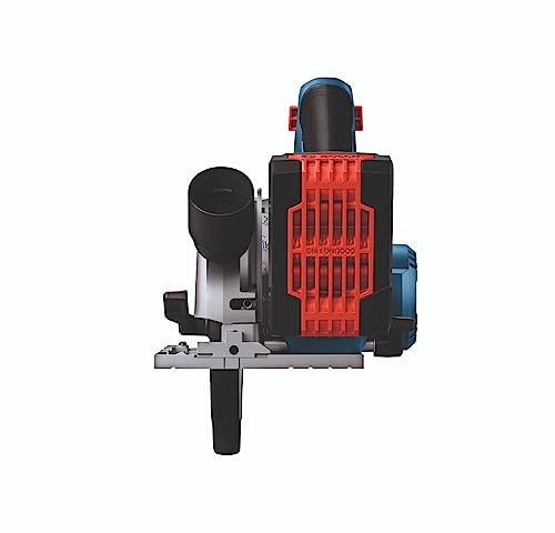 BOSCH GKS18V-22LB25 18V Brushless Blade-Left 6-1/2 In. Circular Saw Kit with (2) CORE18V 4 Ah Advanced Power Batteries - style: Blade-Left w/ Battery Kit