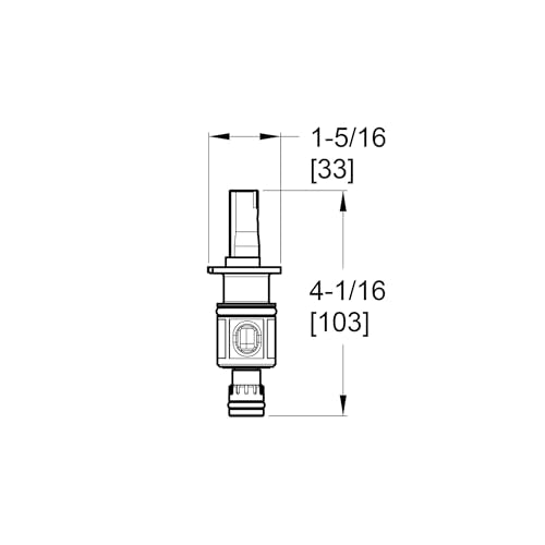 Pfister 9742920 Replacement Part, Black, 3 x 1 x 1"