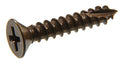 Hillman 45463 #9 x 1" Antique Bronze Flat-Head Phillips Wood Screws, 30 Pieces
