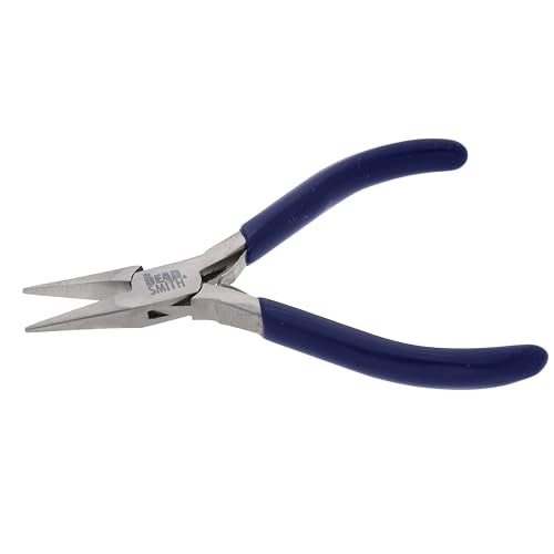 The Beadsmith Chain-Nose Pliers 4-1/2" Long - style: Chain Nose