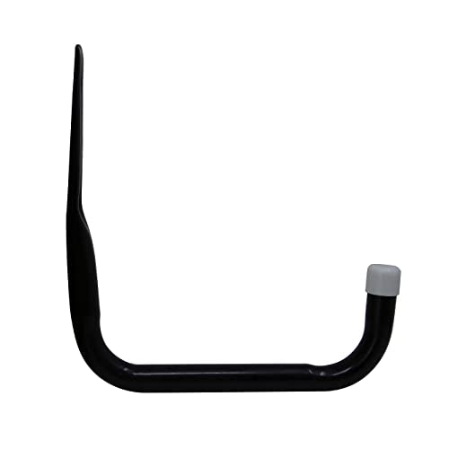 Shepherd Hardware 8090E Heavy Duty Steel Garage Storage/Large Utility Hooks, 4 Pack,Black - color: Black, size: 7.5"