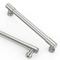 Asidrama Brushed Satin Nickel Kitchen Cabinet Pulls,6.3 Inch,10 Pack - color: Brushed Satin Nickel, size: 6.3" Hole Center