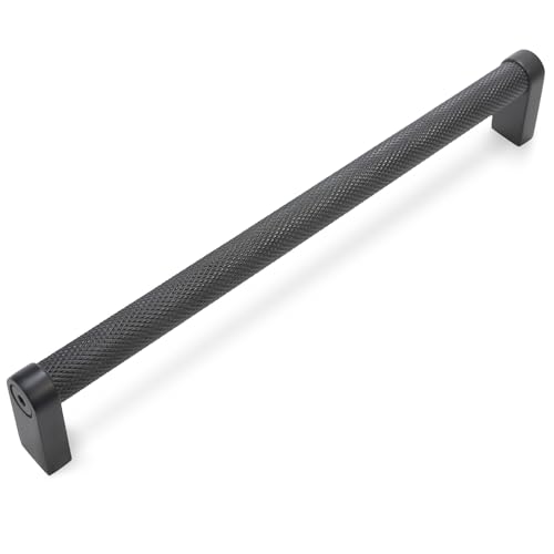 10 Pack 7-1/2 inch(192mm) Matte Black Kitchen Cabinet Handles Cabinet Pulls Black Drawer Pulls Kitchen Cabinet Hardware Handles Dresser Handles - color: Matte Black, size: 7-1/2" Hole Center（192mm）