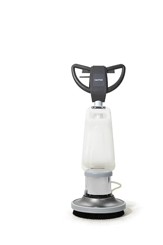 17" Heavy-duty Multi-Functional Floor Buffer Polisher Machine - Clean, Buff, Scrubb and Polish with Ease! Ideal for Carpets Too! Includes Optional Solution Tank, 2 Brushes and 3 Scouring Pads - size: 17" Non-Weighted