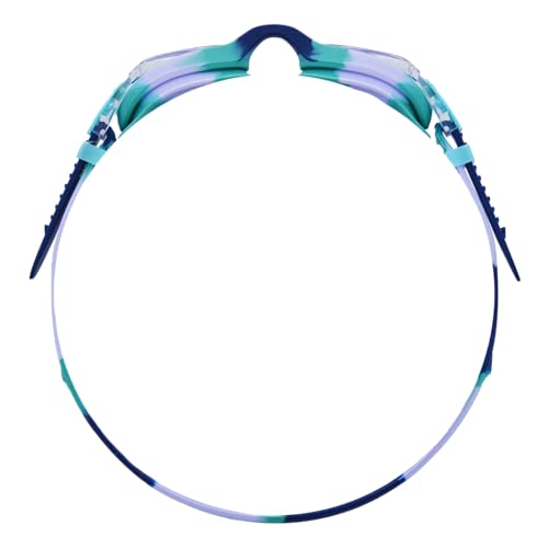 TYR Kids' Swimple Goggles - Colorful Swim Goggles for Beginners - color: Clear/Purple