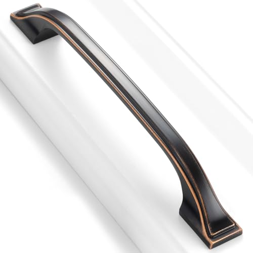 Oil Rubbed Bronze Cabinet Pulls 5 Inch Drawer Pulls 10 Pack 8222 - color: Oil Rubbed Bronze, size: 5 Inches, style: 10 Pack Arch Pull