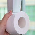 Window Insulation for Winter Weather Sealing Tape 2 Inch x 50 Yards Weather Stripping Residue Free Draft Isolation Sealing Film Tape for Shower Glass Gaps and Doors Windows - size: 2 IN - 50 Yards White