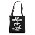 CNC Machine Machinist Programmer Operator Router Tote Bag