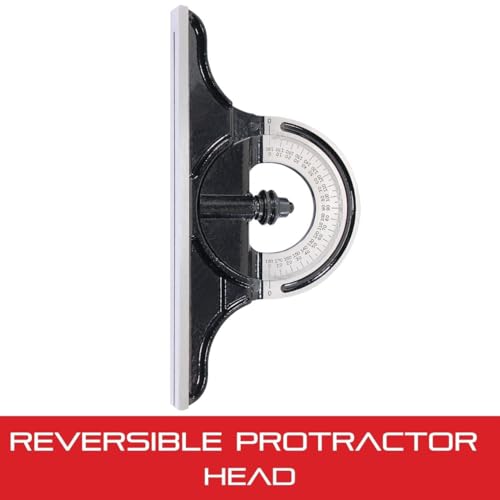 Starrett Protractor Head, for Combination Squares - color: Black Smooth