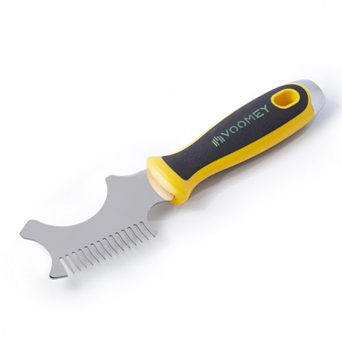VOOMEY 5-in-1 Paint Roller Cleaner Tool with Hammer Base & Brush Comb - size: 5 in 1 Paint Roller Cleaner