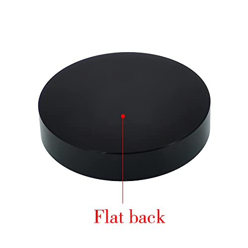 Aluminum alloy high-precision universal horizontal level instrument bubble level tool circle 2.4 inches 60mm (black（coppery）) - color: Black（coppery）